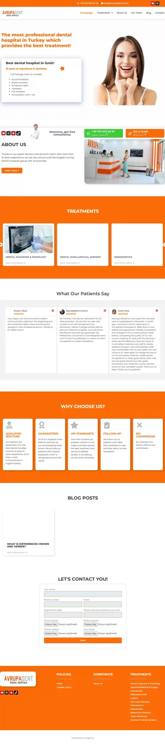 avrupadenthospital.com featured image